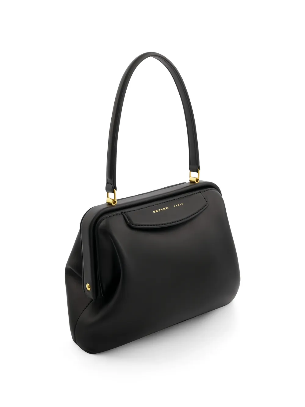  Carven Mini Carmen Leather Tote Bag - Black 
