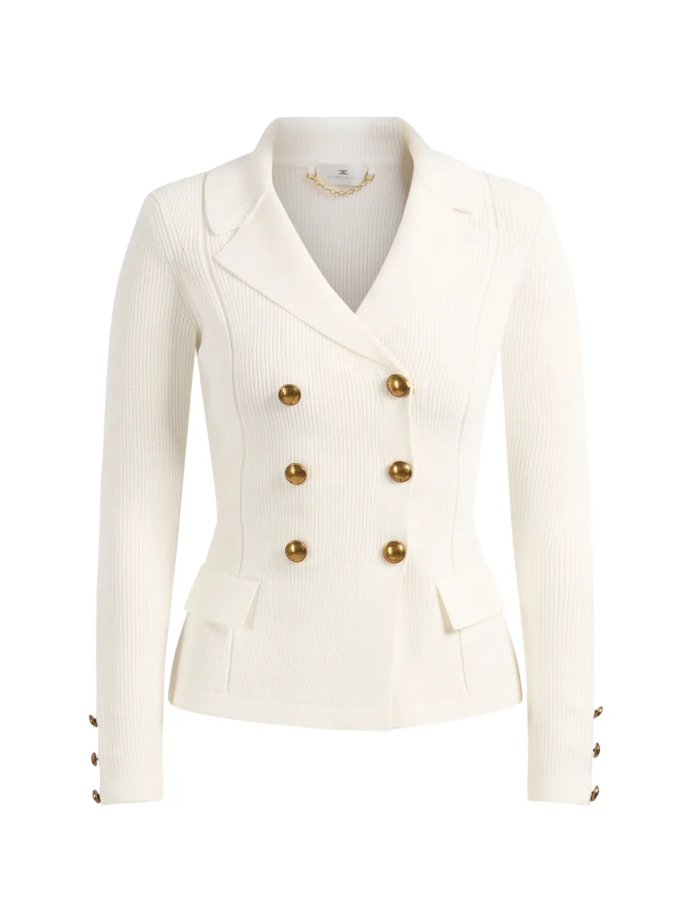 Elisabetta Franchi double-breasted blazer - Toni neutri