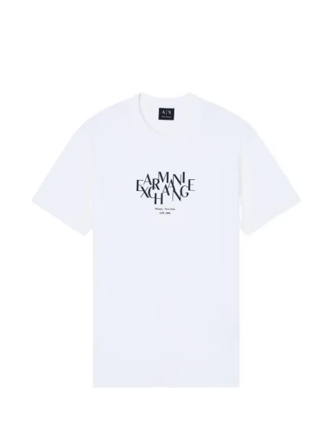 Armani Exchange logo-print T-shirt