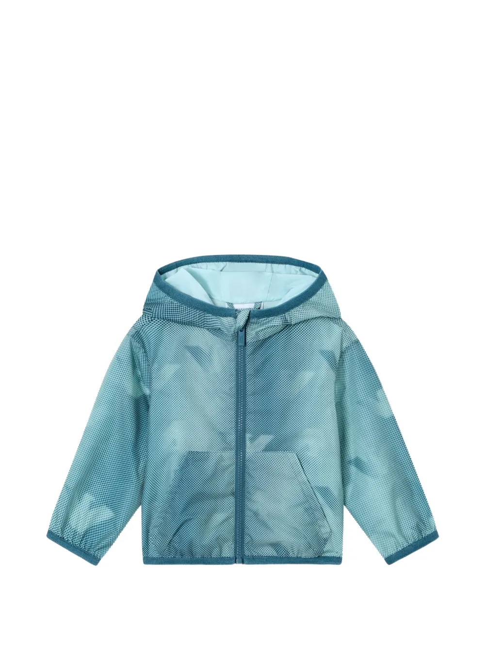 Emporio Armani Kids hooded jacket - Blau