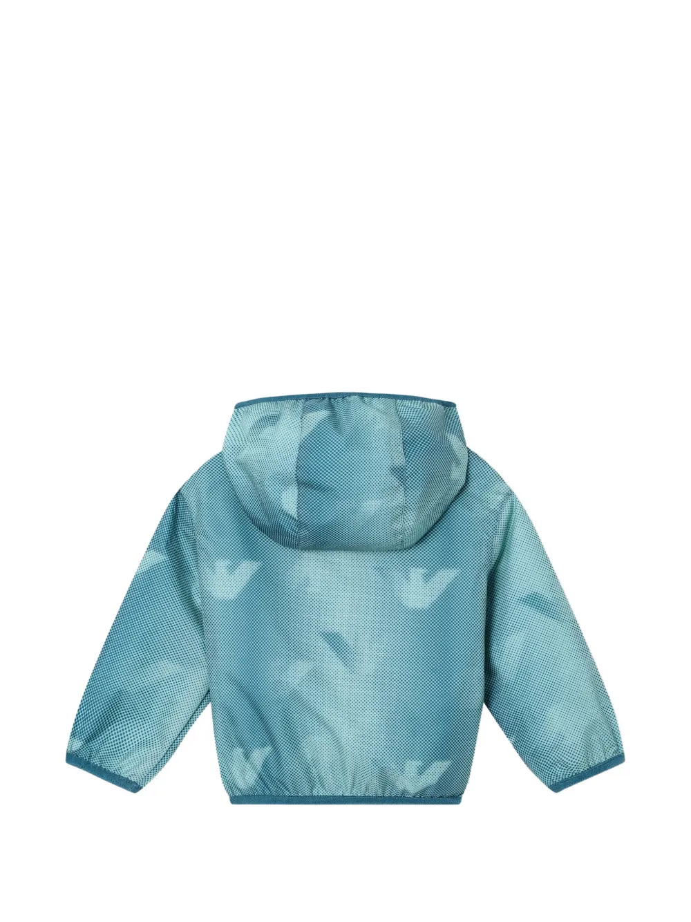 Emporio Armani Kids Jack met capuchon Blauw
