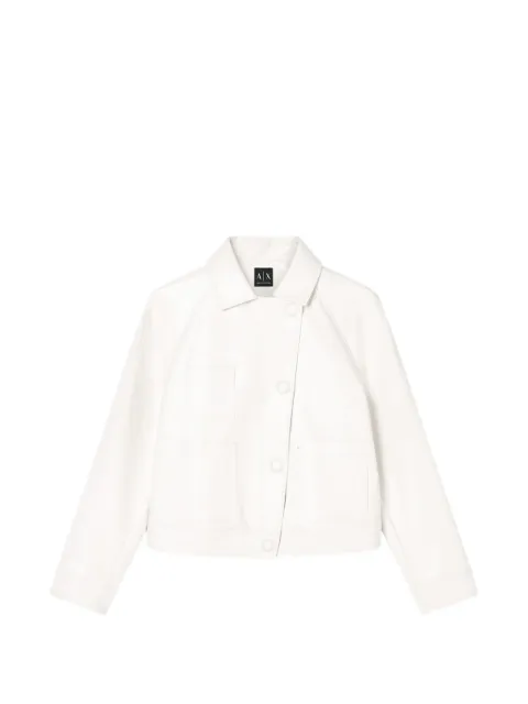 Armani Exchange chest pockets buttoned jacket