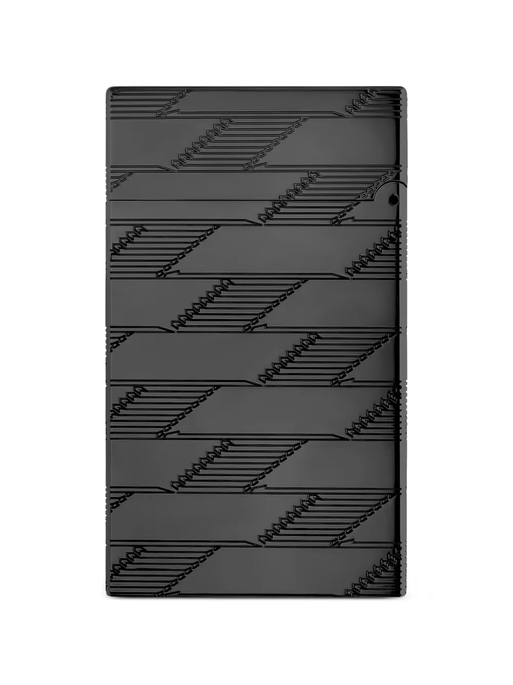  S.t. Dupont Embossed-logo Lighter - Black 