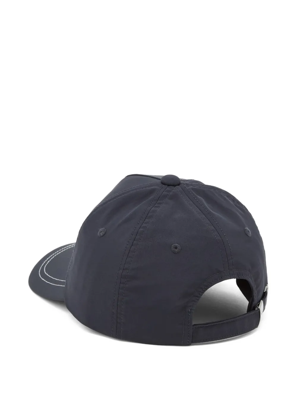 Emporio Armani Gewelfde honkbalpet Blauw