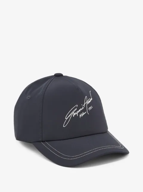 Emporio Armani curved peak baseball cap