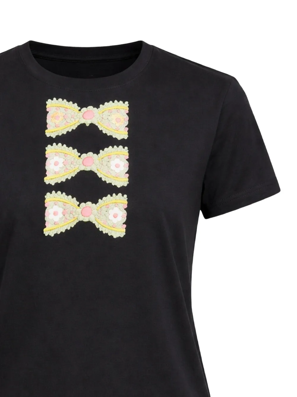Cynthia Rowley T-shirt met print Zwart