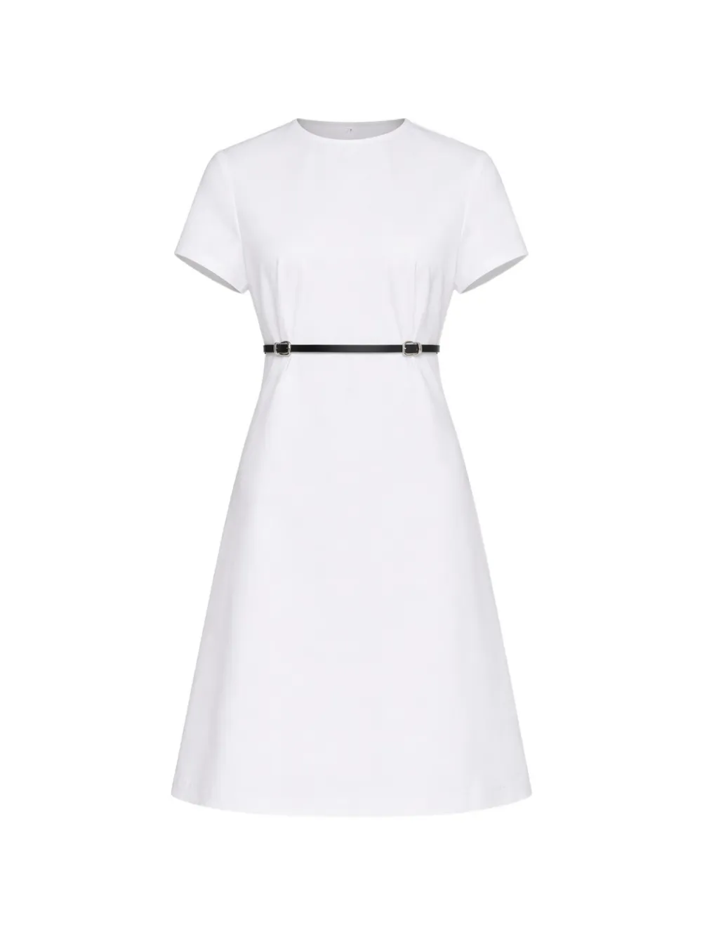 Givenchy crew-neck midi dress - Bianco