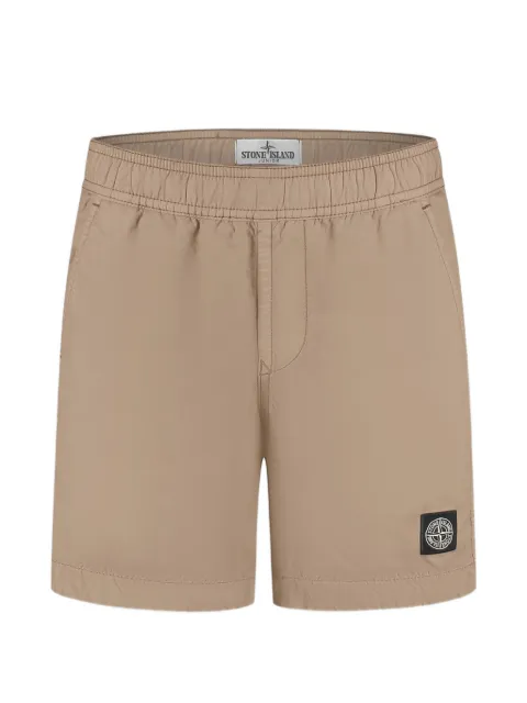 Stone Island Junior logo patch swim shorts