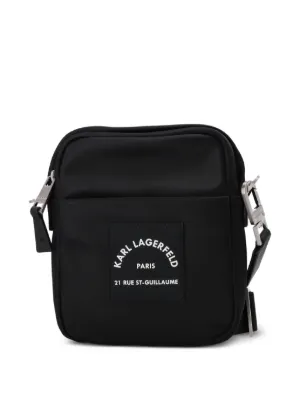 Stone Island メッセンジャーバッグ | ブラック | FARFETCH JP