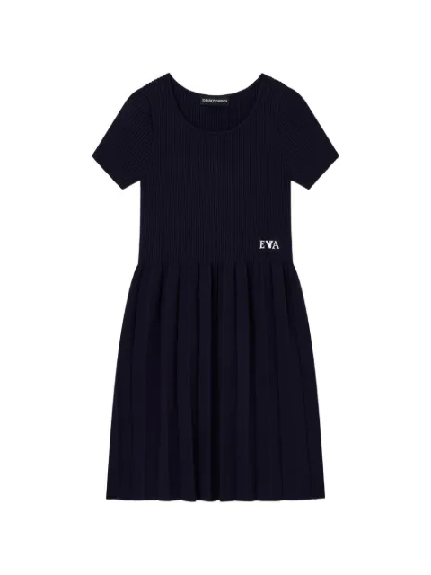Emporio Armani Kids rib-knit dress