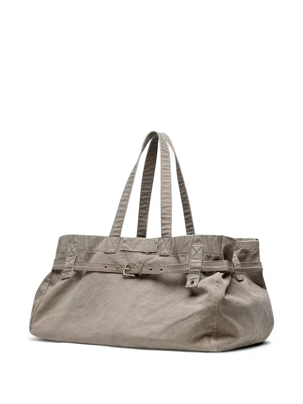 buckle-detail shoulder bag
