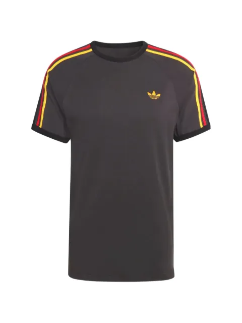 adidas three-stripes logo T-shirt
