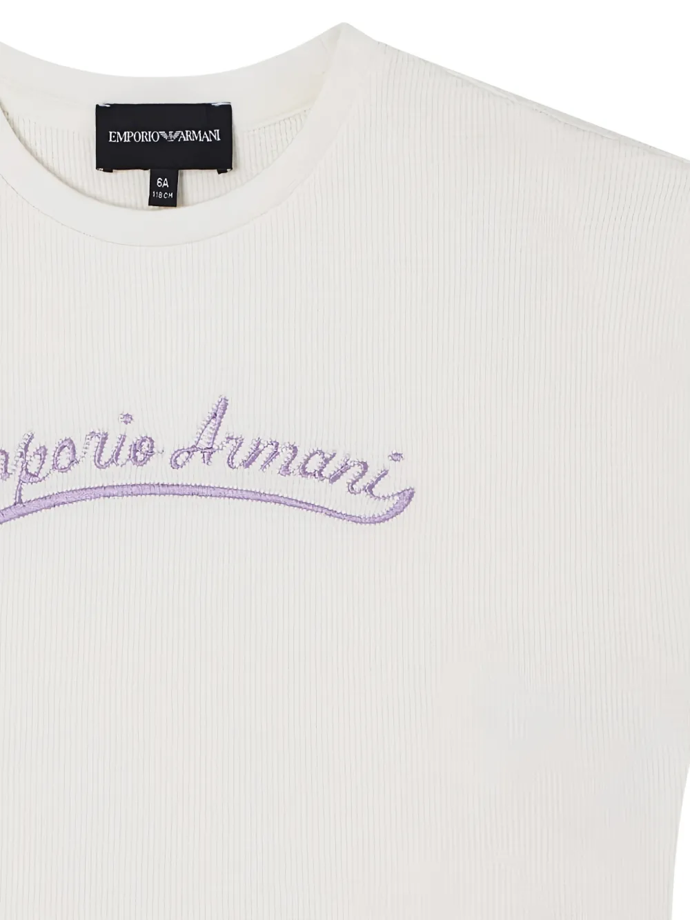 Embroidered Waffle T-Shirt