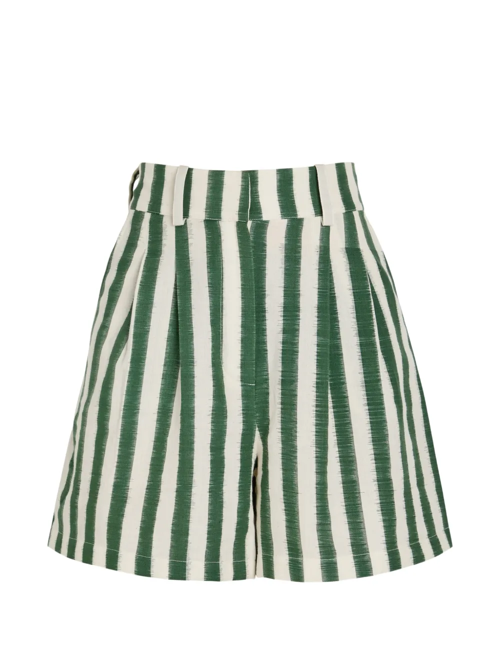 Emporio Sirenuse Beatrice striped shorts - Verde