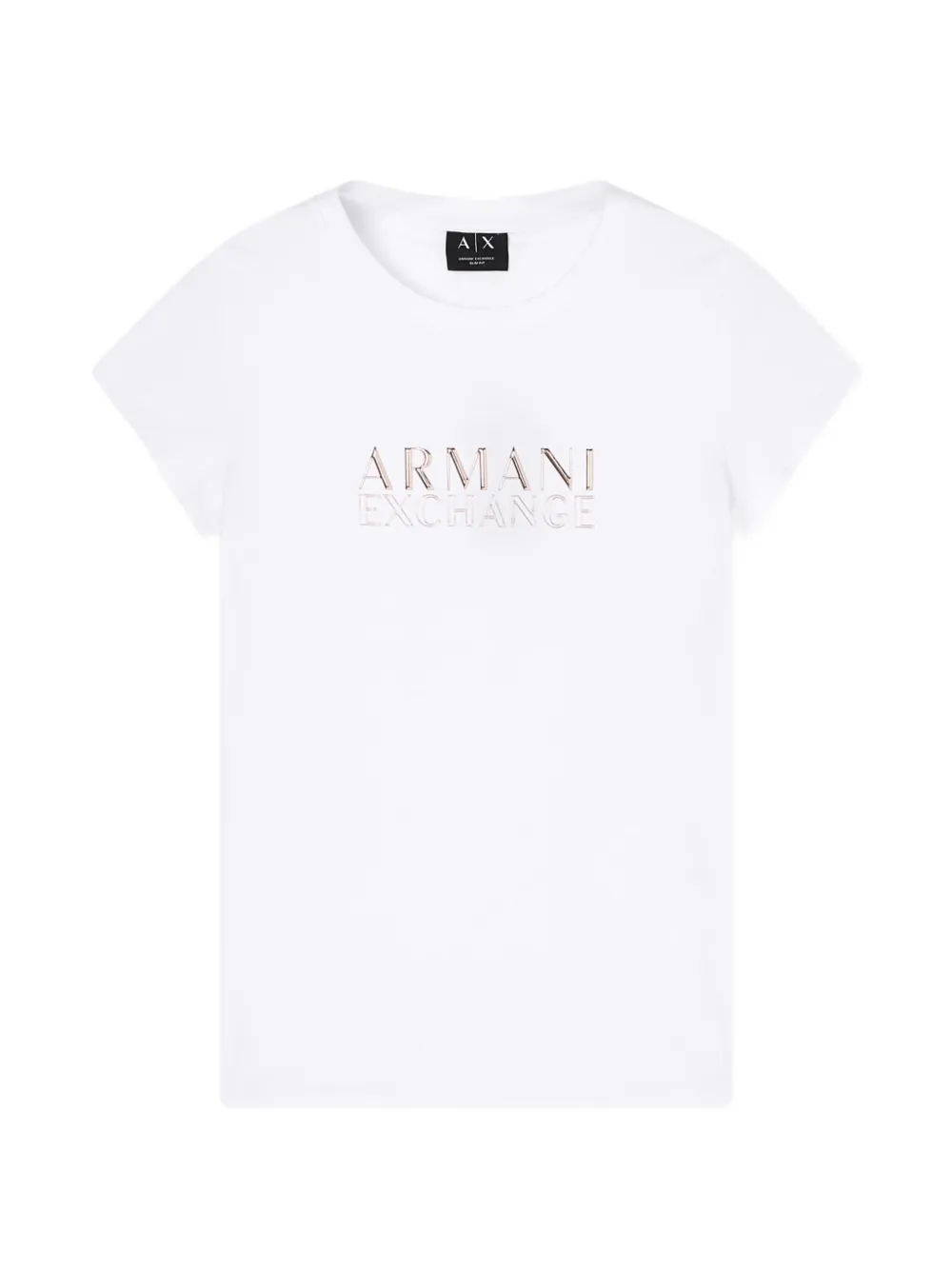 Armani Exchange logo T-shirt - Bianco