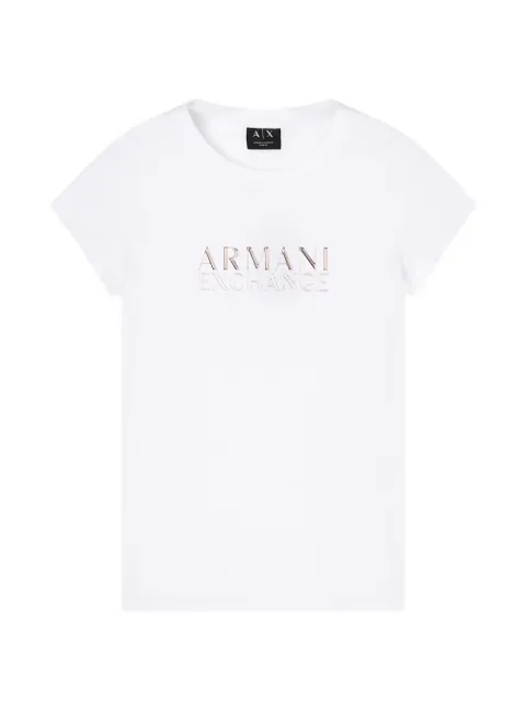 Armani Exchange logo T-shirt