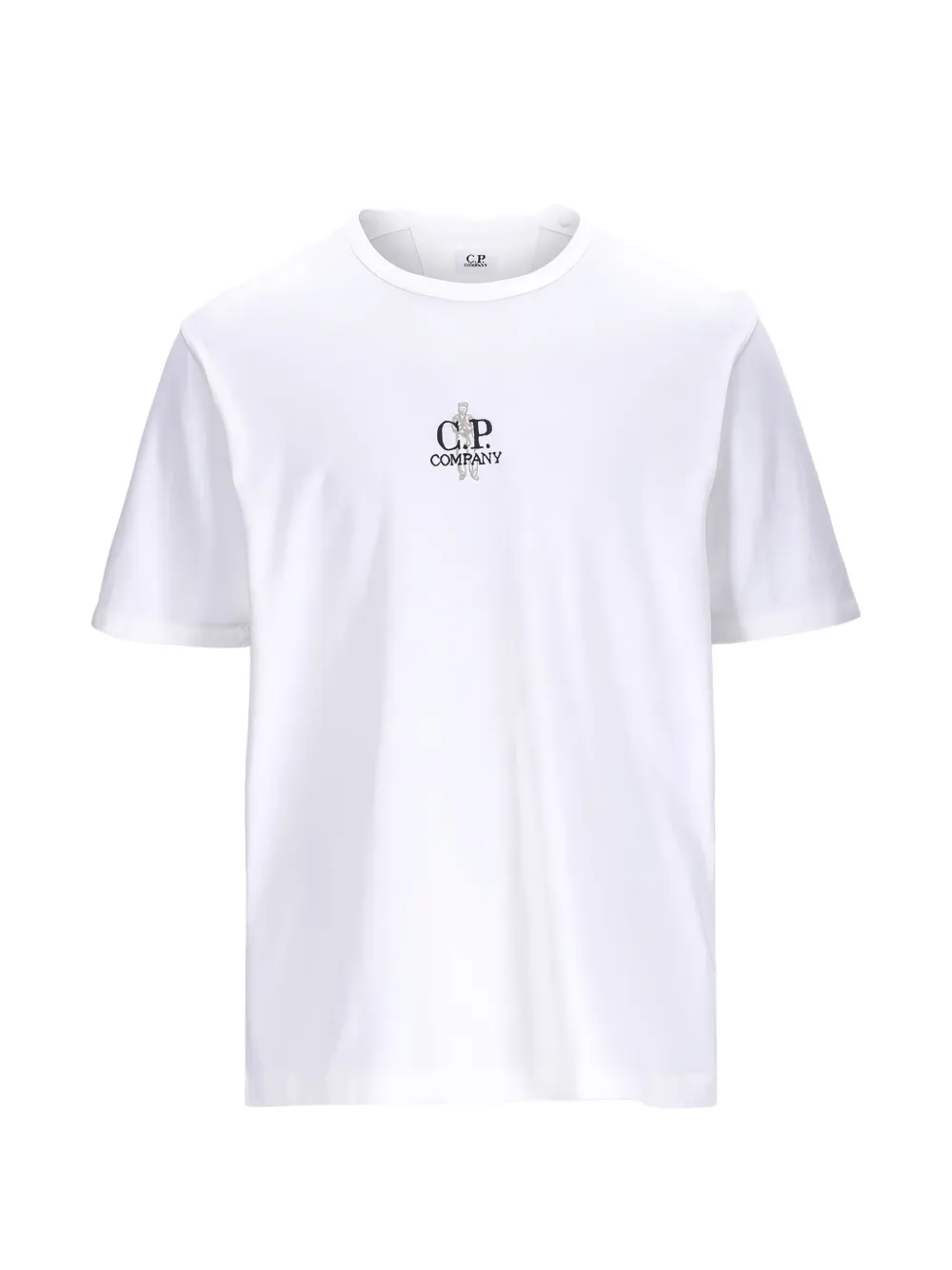 C.P. Company logo-print T-shirt - Bianco
