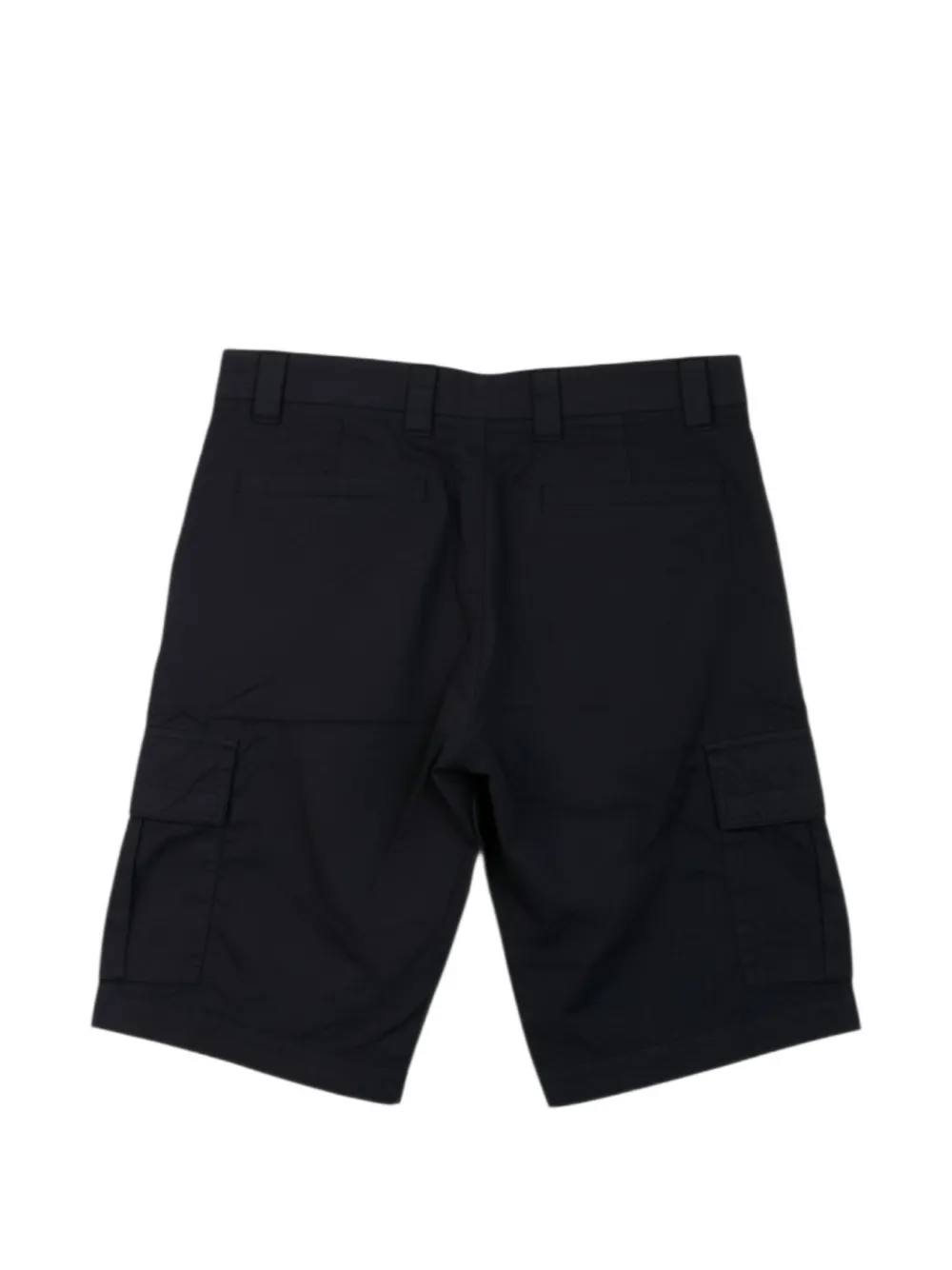 C.P. Company 50 Fili ruimvallende stretch cargo shorts Zwart