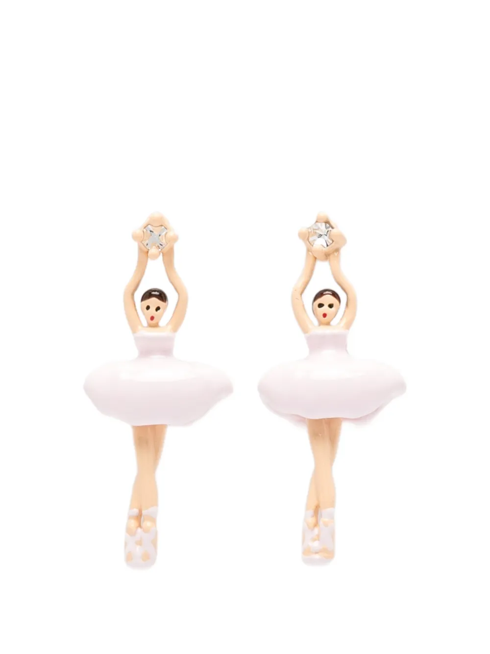 LES NEREIDES ballerina earrings - Oro