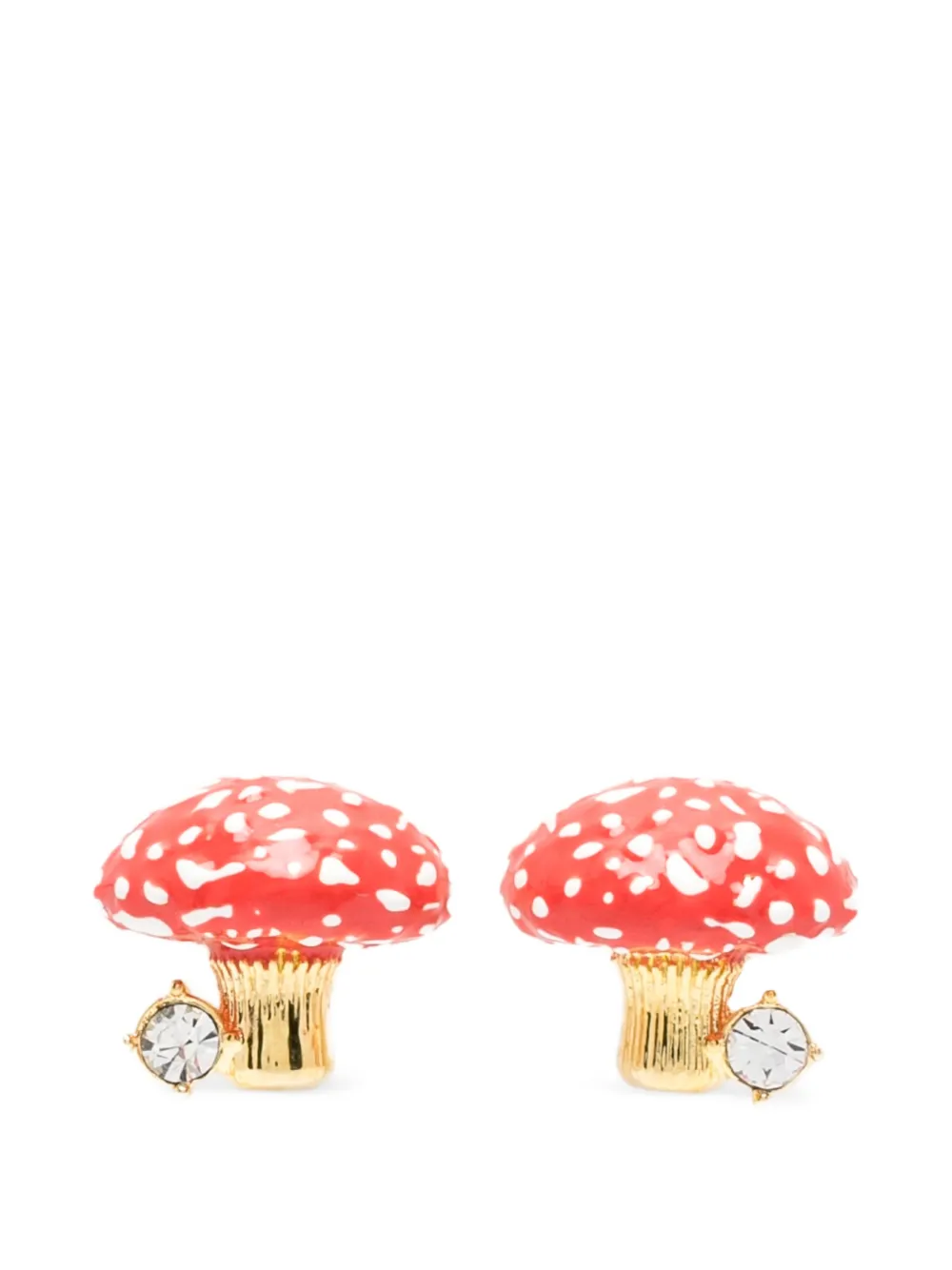 LES NEREIDES mushroom earrings - Oro