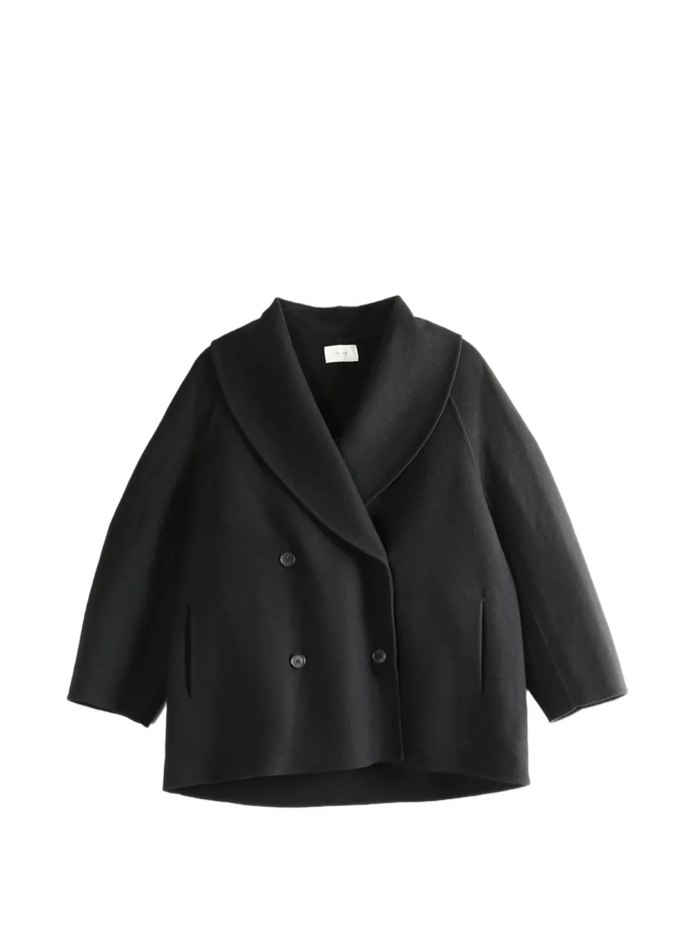The Row double-breasted jacket - Nero