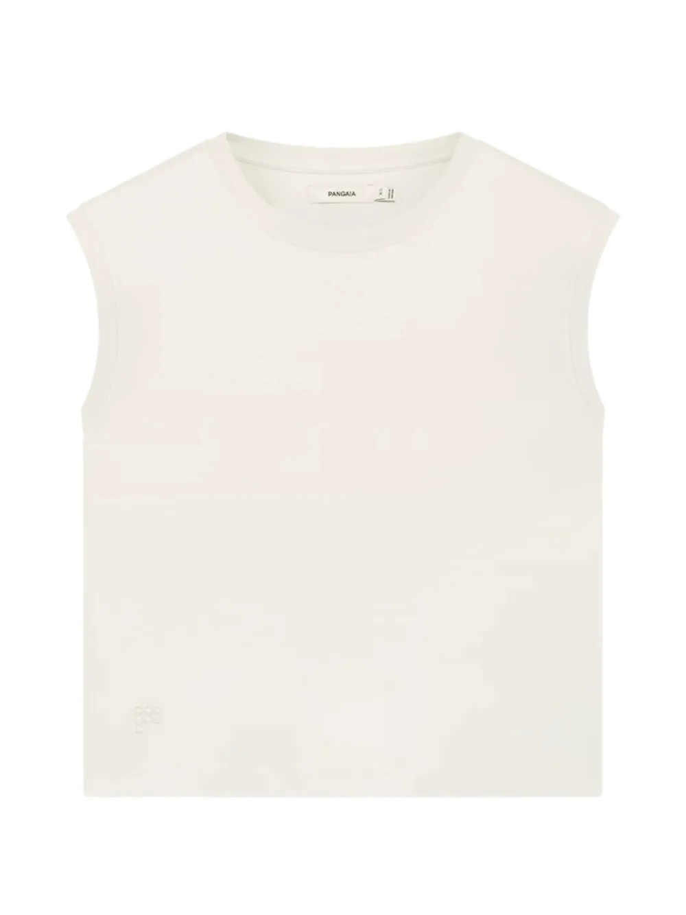 Pangaia sleeveless top - Weiß