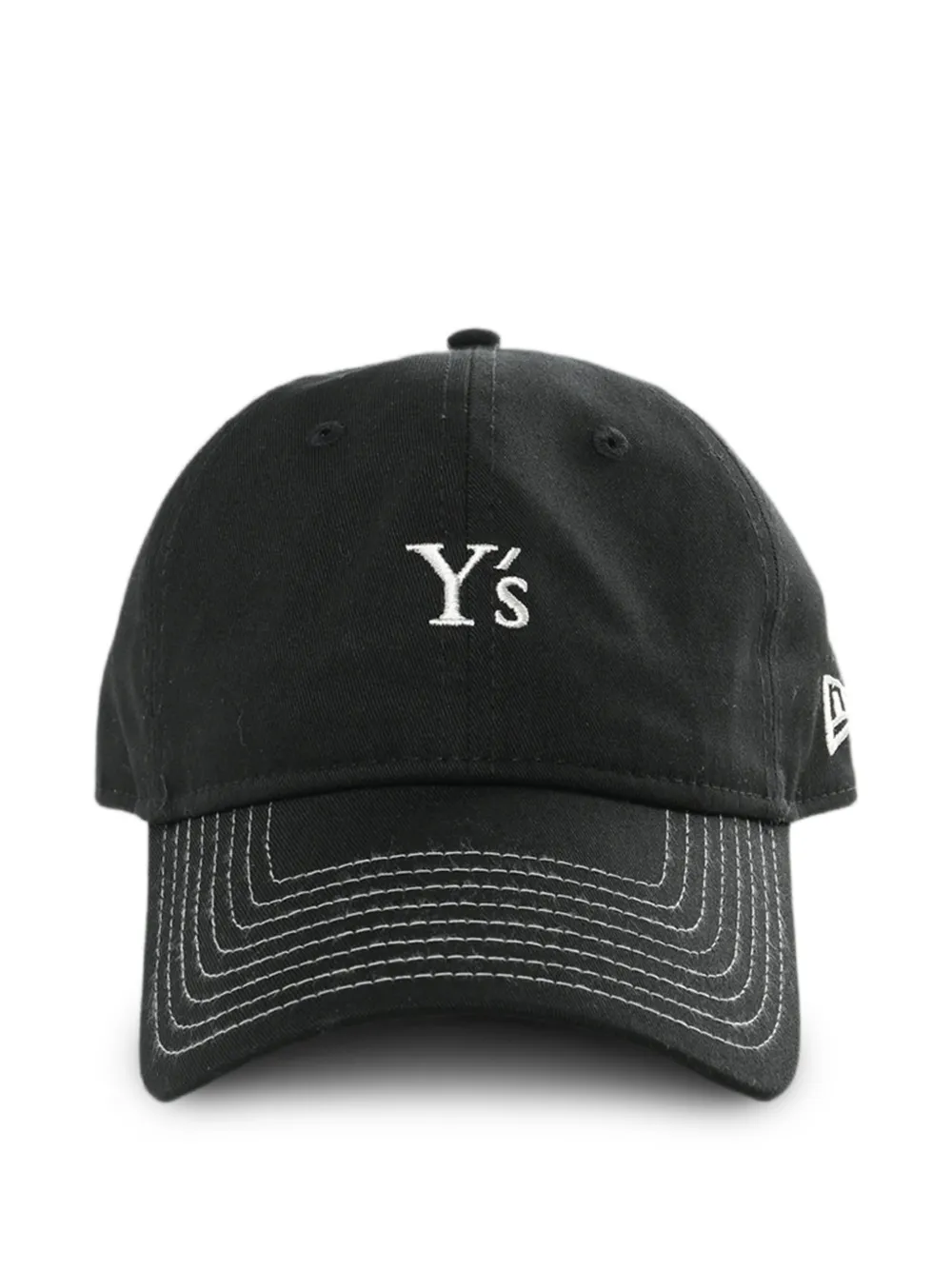 Y's x New Era 920CS contrast-stitching cap - Nero