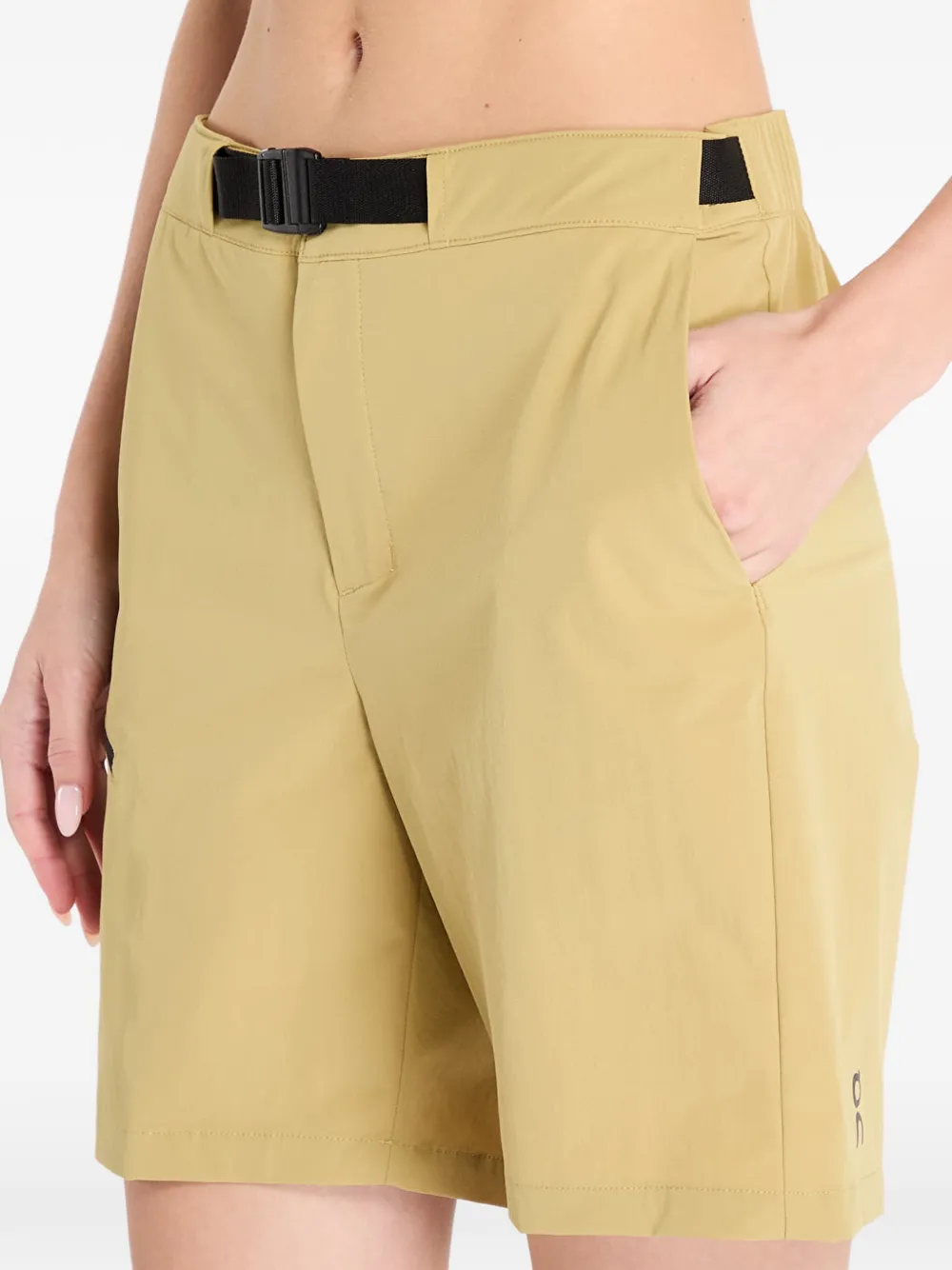  On Trek Belted Shorts - Neutrals 