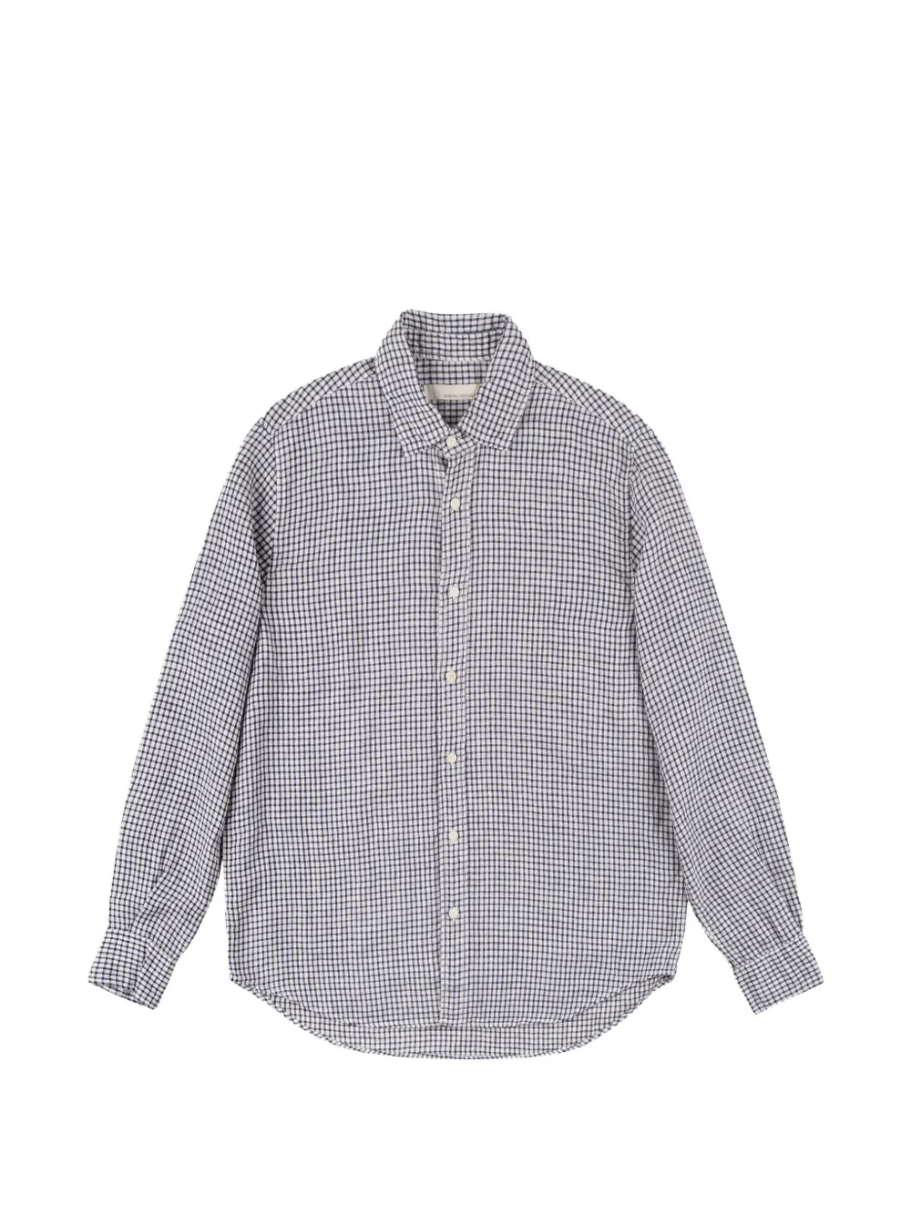 original vintage style check-pattern shirt