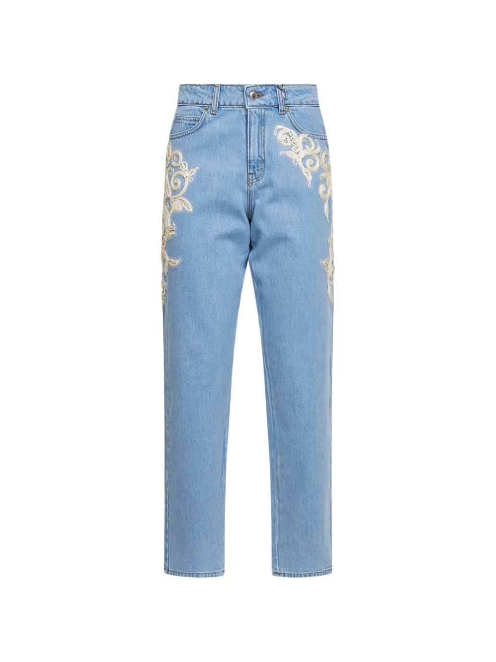 ERMANNO FIRENZE five-pocket jeans - Blu