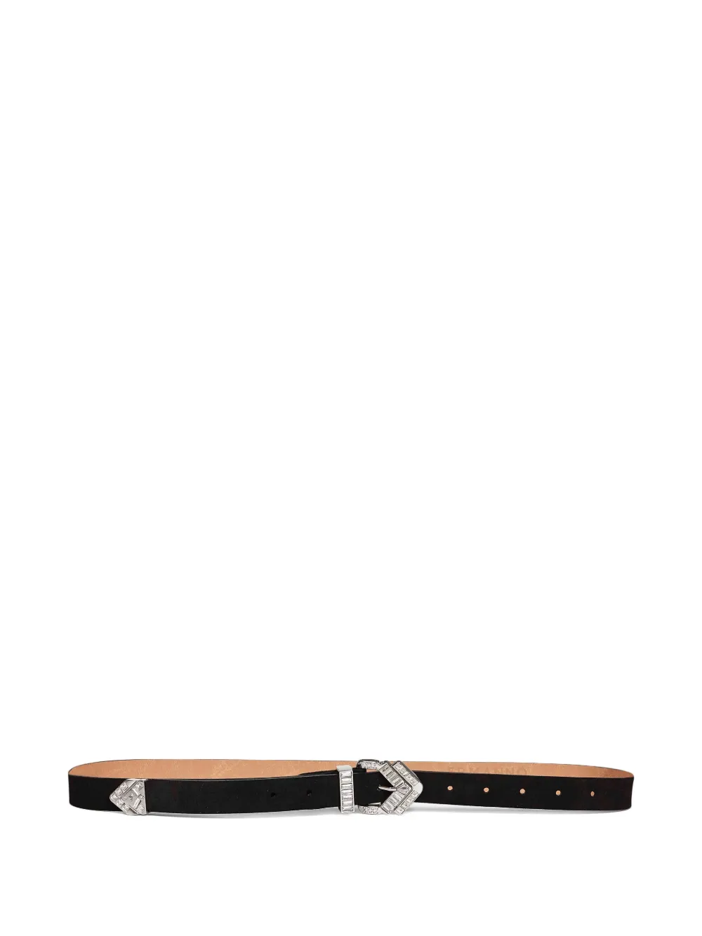 ERMANNO FIRENZE suede belt - Nero