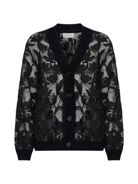 ERMANNO FIRENZE floral-motif cardigan