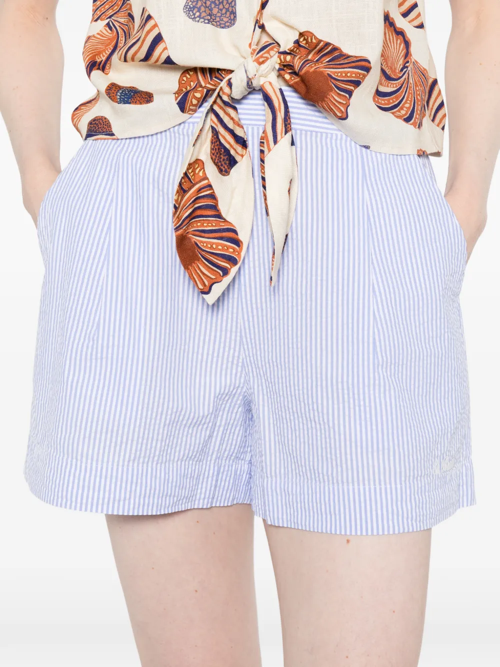 Amani Striped Shorts