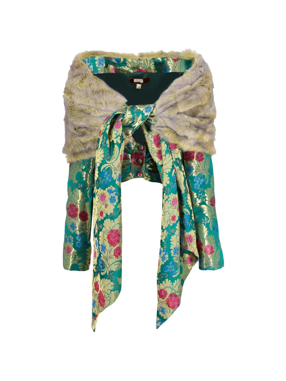 Floral Cropped Jacket