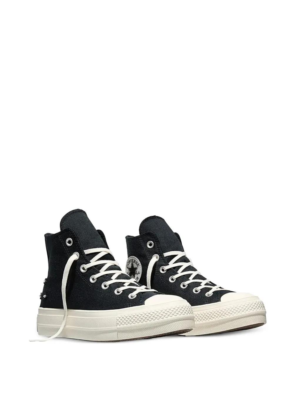 Converse Chuck Taylor All Star Lift Platform Beads sneakers Zwart