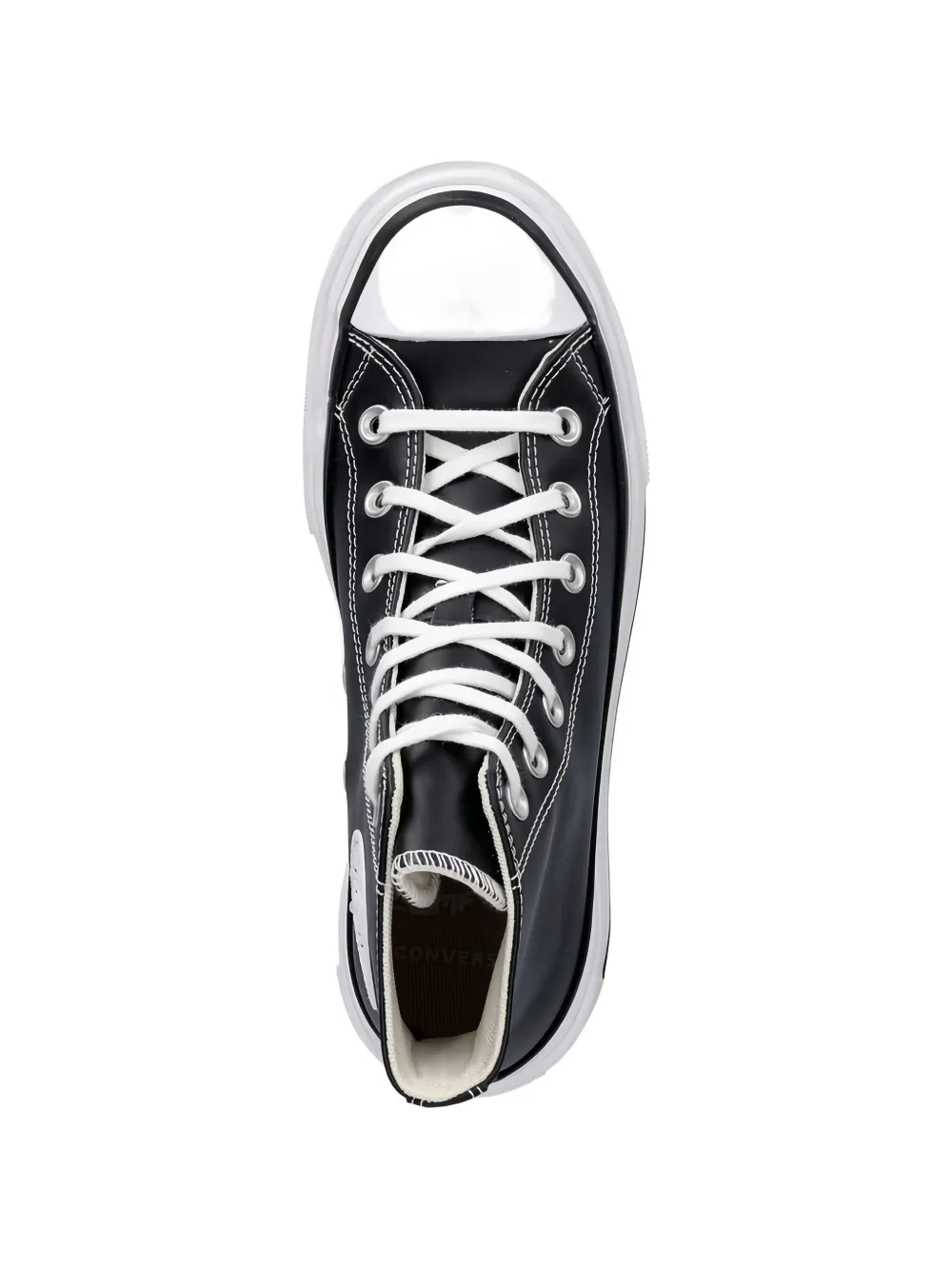 Converse Chuck Taylor All Star Lift Double Stack hi-top sneakers Zwart