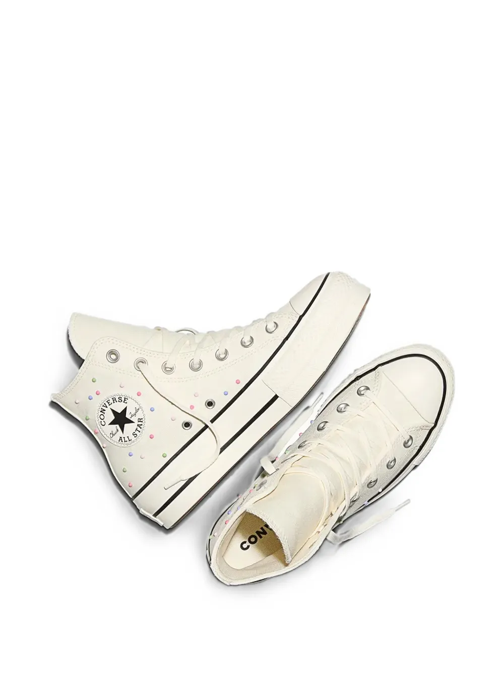 Converse Chuck Taylor All Star Lift Platform Mini Studs sneakers Beige