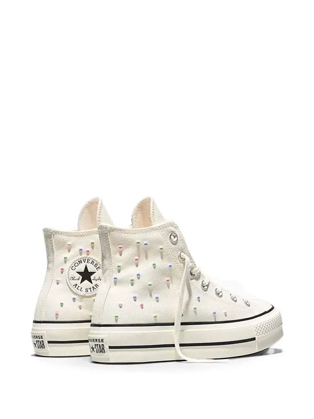 Converse Chuck Taylor All Star Lift Platform Mini Studs sneakers Beige