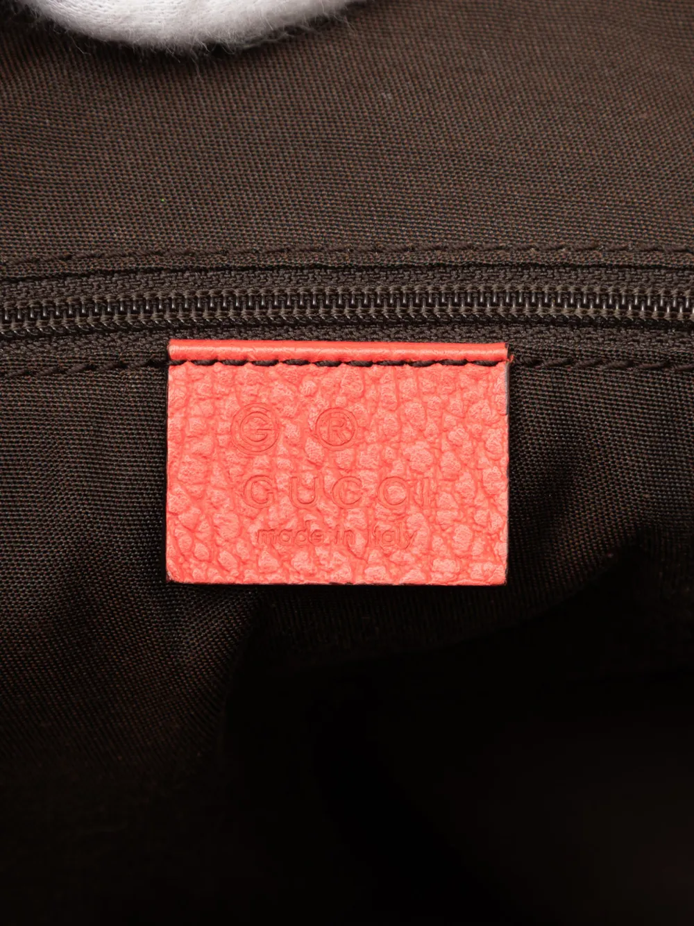 2000-2015 Leather Gg Charm Satchel