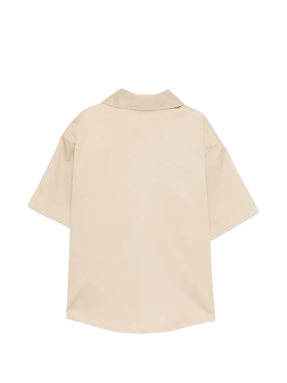 Paolo Pecora Kids Shirt met korte mouwen Beige