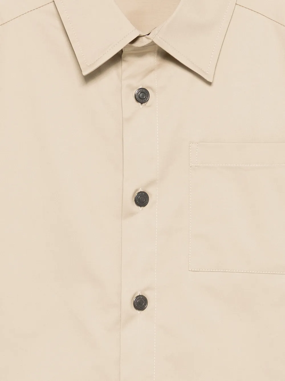 Paolo Pecora Kids Shirt met korte mouwen Beige