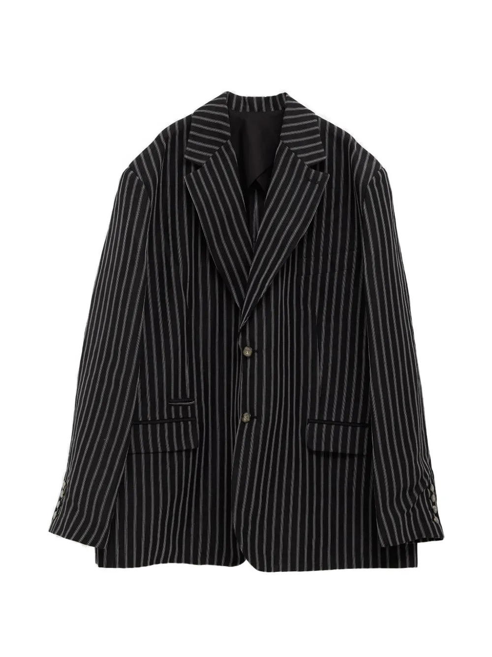 Willy Chavarria Chilango striped blazer - Nero