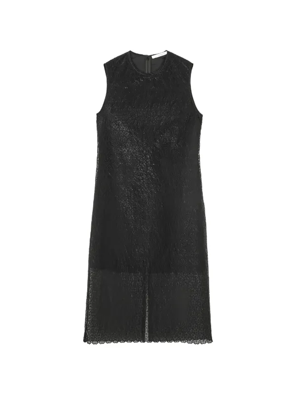 Cecilie Bahnsen Devin Windflower-embellished Midi Dress in Black
