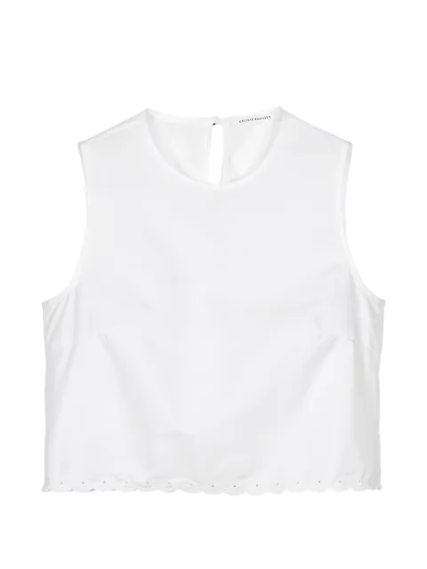 Cecilie Bahnsen haut CBdeeba à broderie anglaise