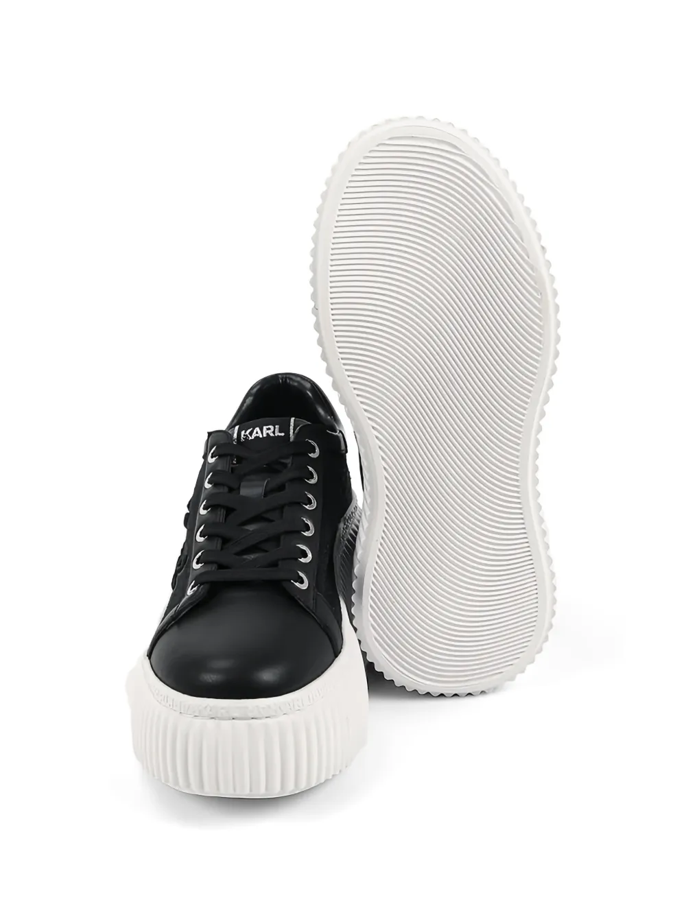 Karl Lagerfeld platform sneakers Zwart
