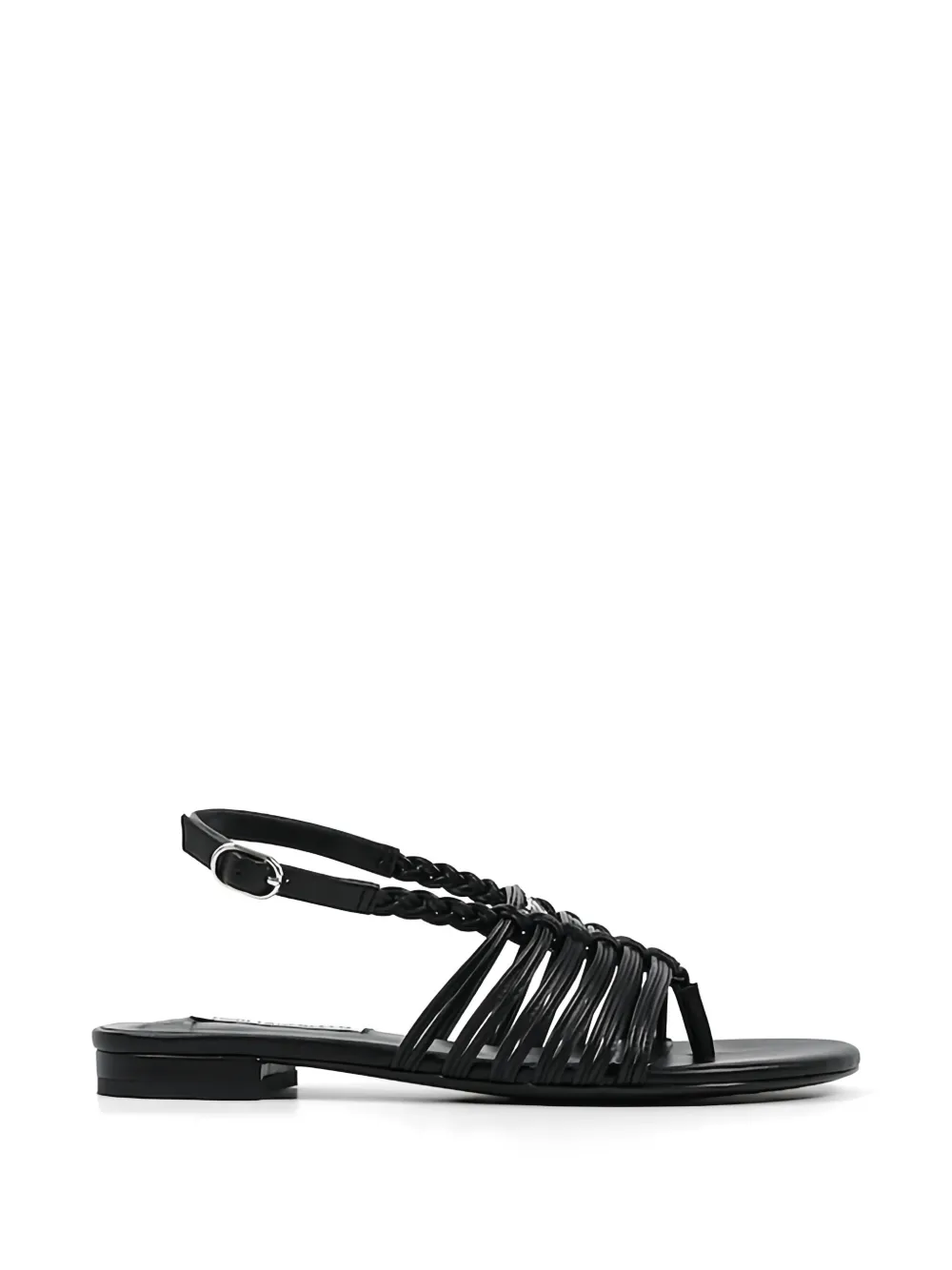 Karl Lagerfeld Alisso II braided sandals Zwart