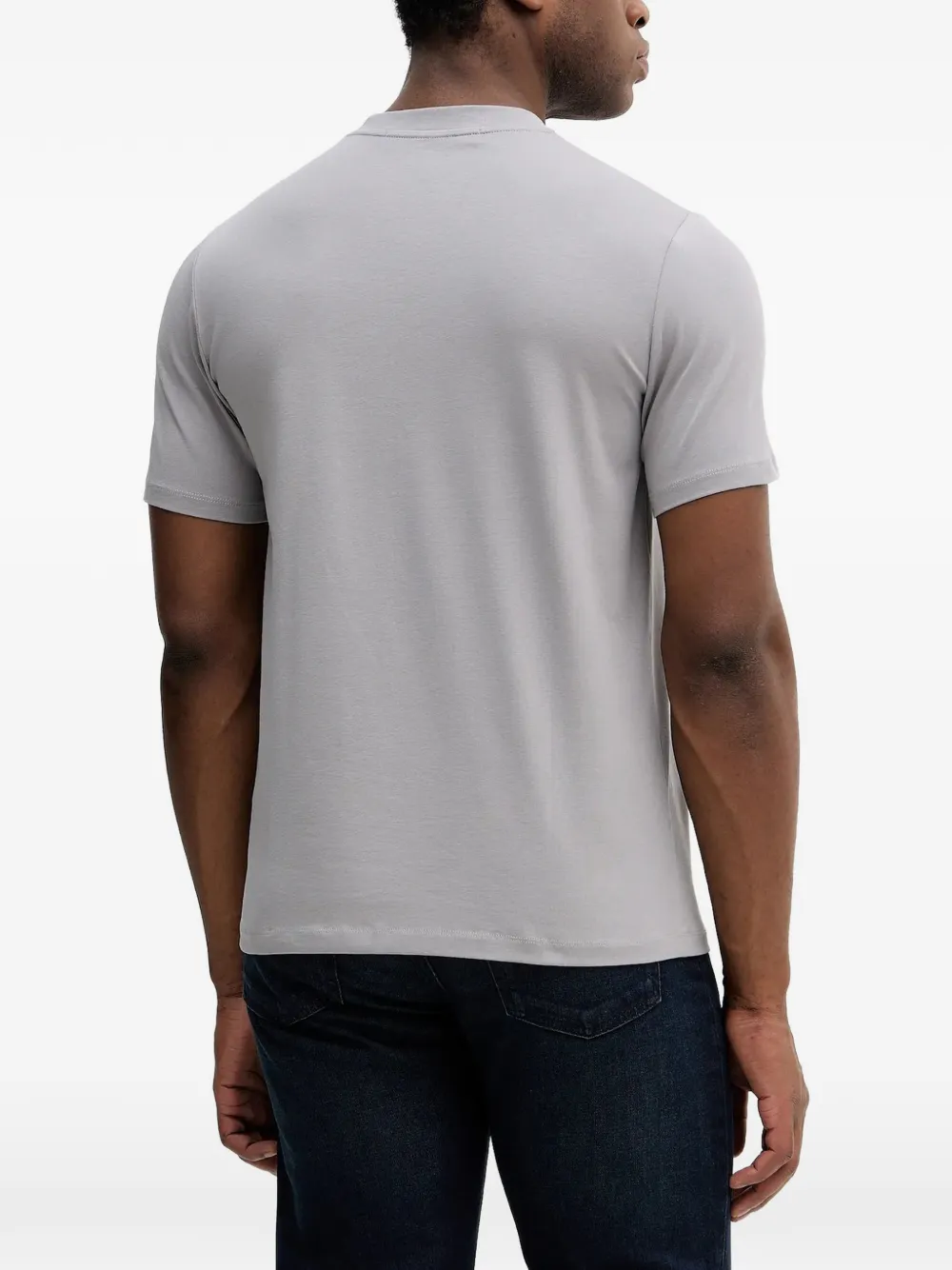 Karl Lagerfeld T-shirt met logoprint Grijs