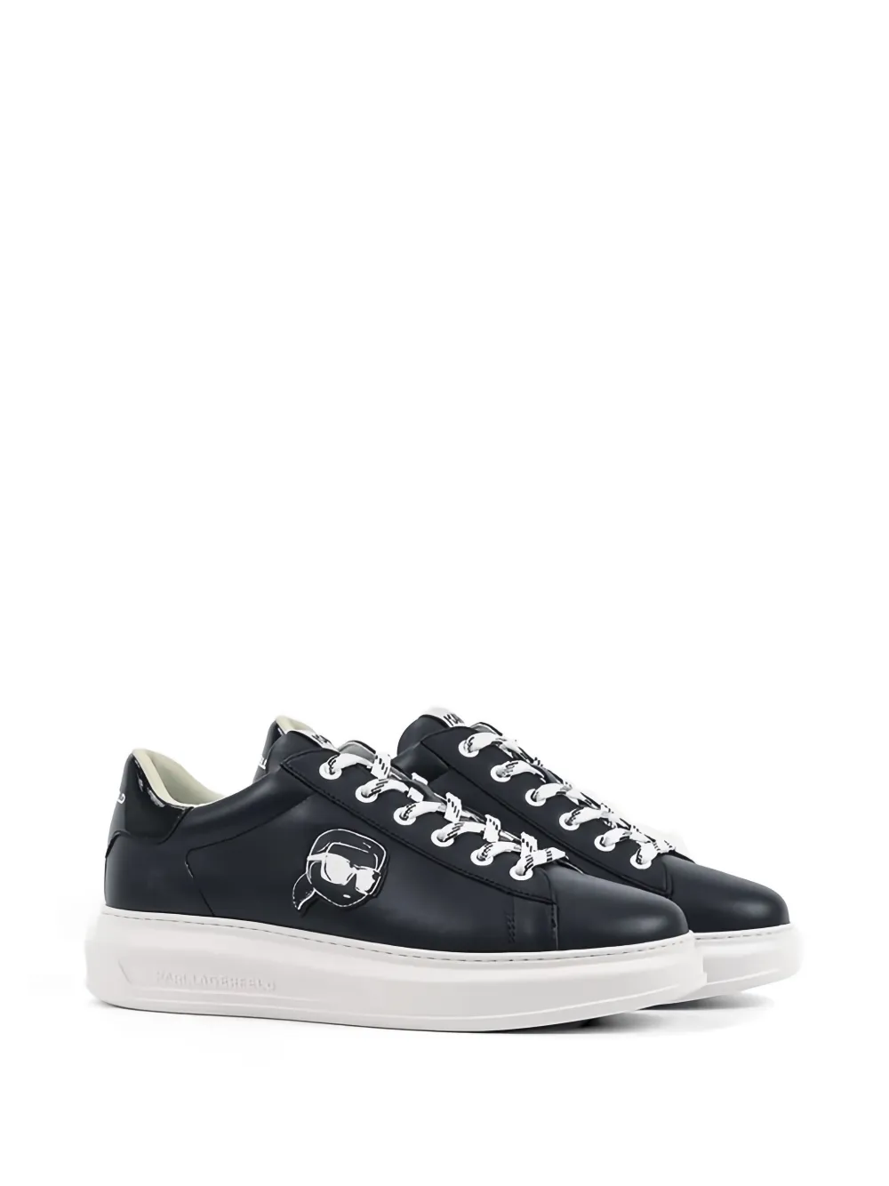 Karl Lagerfeld Kapri Karl NFT sneakers Zwart