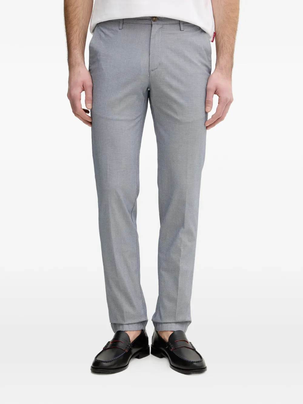 Karl Lagerfeld pressed-crease trousers - Grigio
