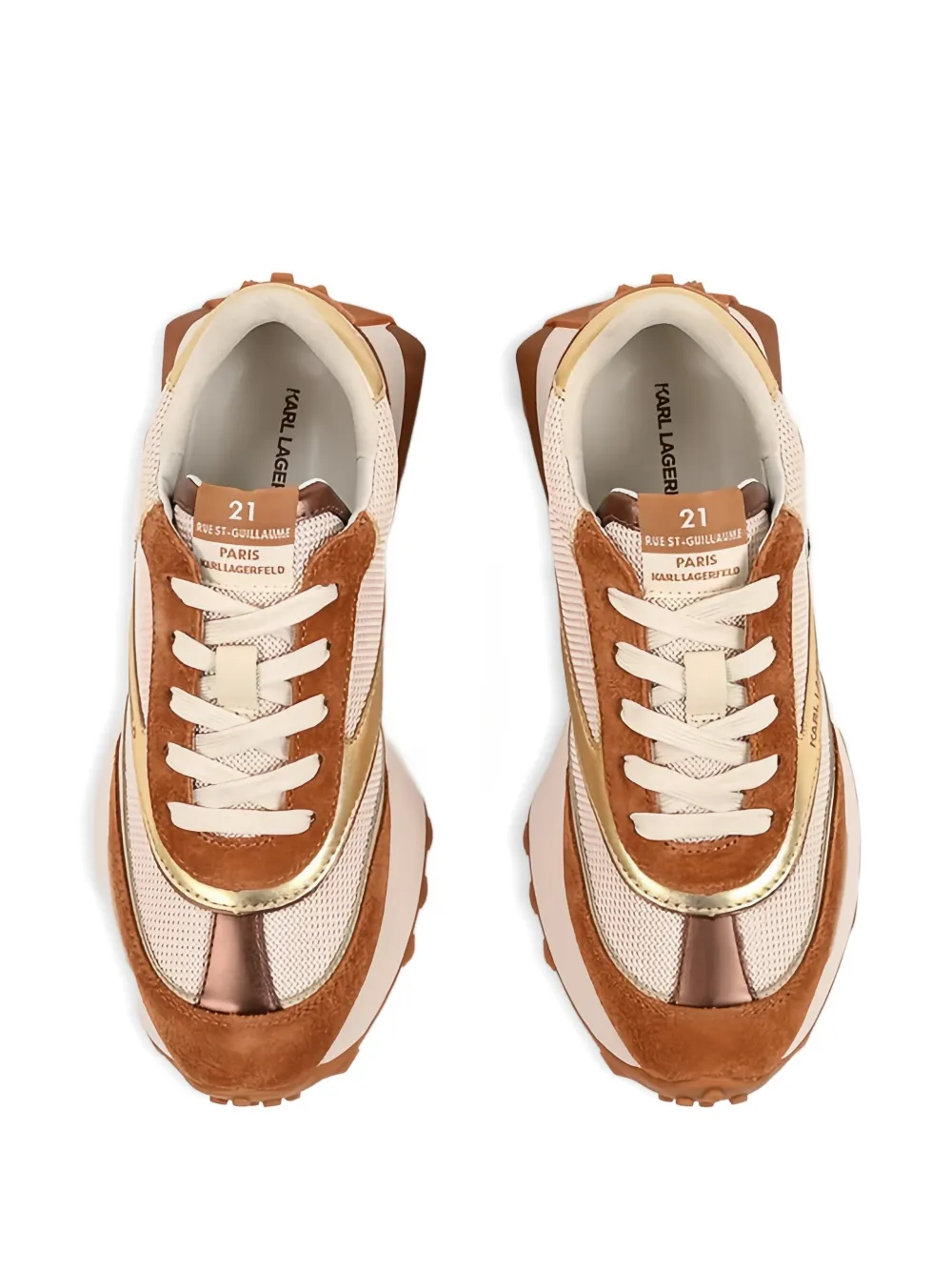 Karl Lagerfeld Ikon NFT Zone sneakers Bruin